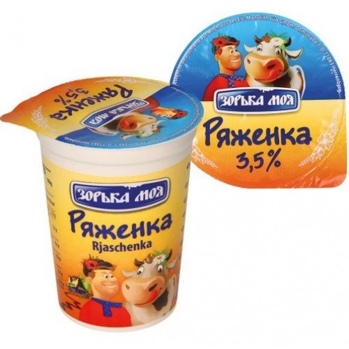 Ряженка Зорька Моя 500 гр